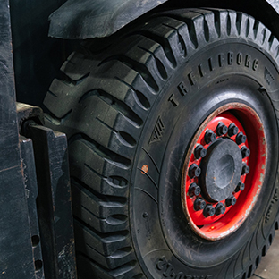 Forklift Solid Tire NZBA701: Safe, Stable, and Super Durable Forklift Deserves!