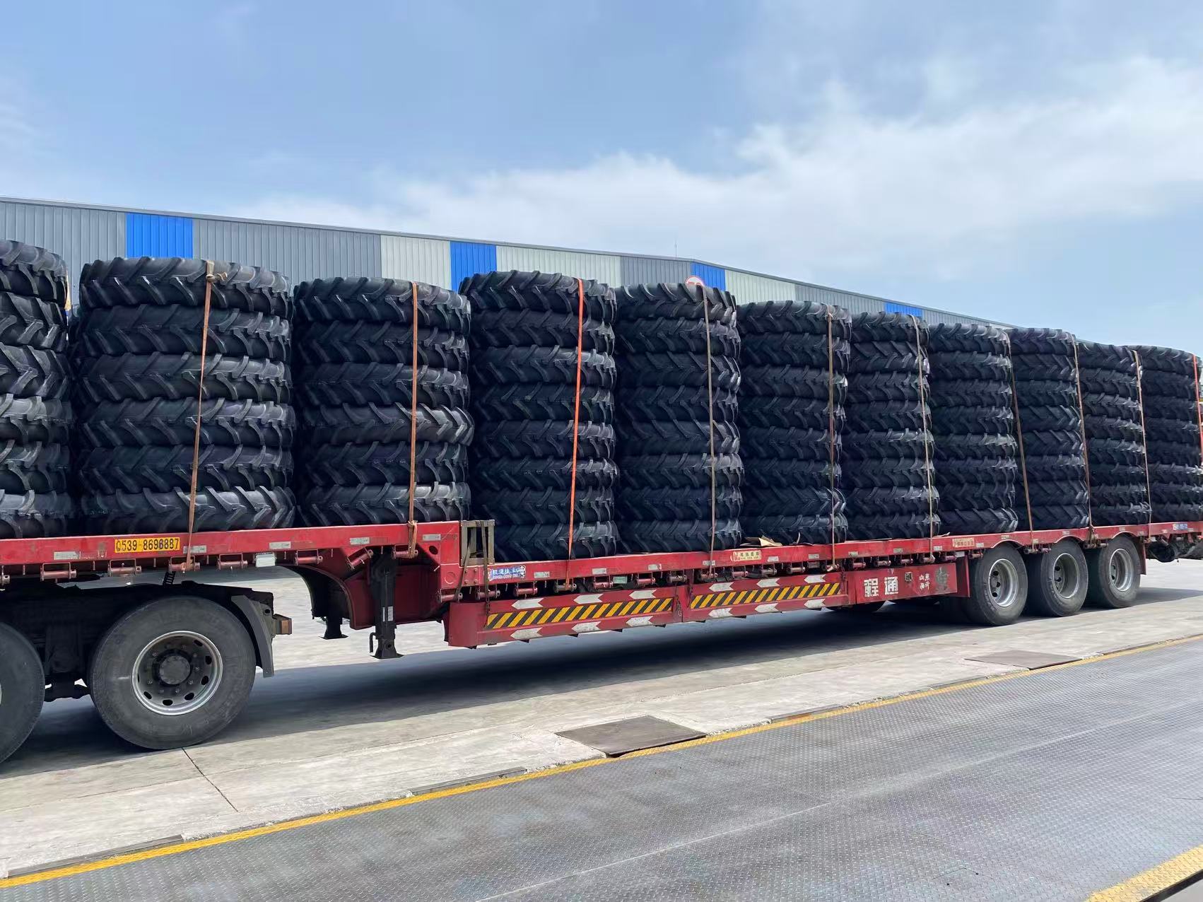 New Batch of Agricultural Tyres Successfully Shipped